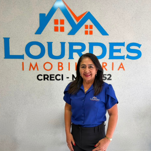 Lourdes, fundadora da Lourdes Imobiliária